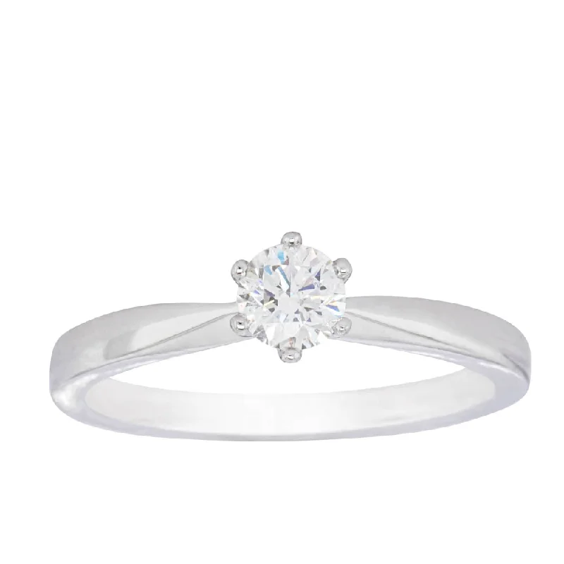 Affordable Glamour – Premium Jewelry For Less 18ct White Gold .31ct Diamond Nova Ring
