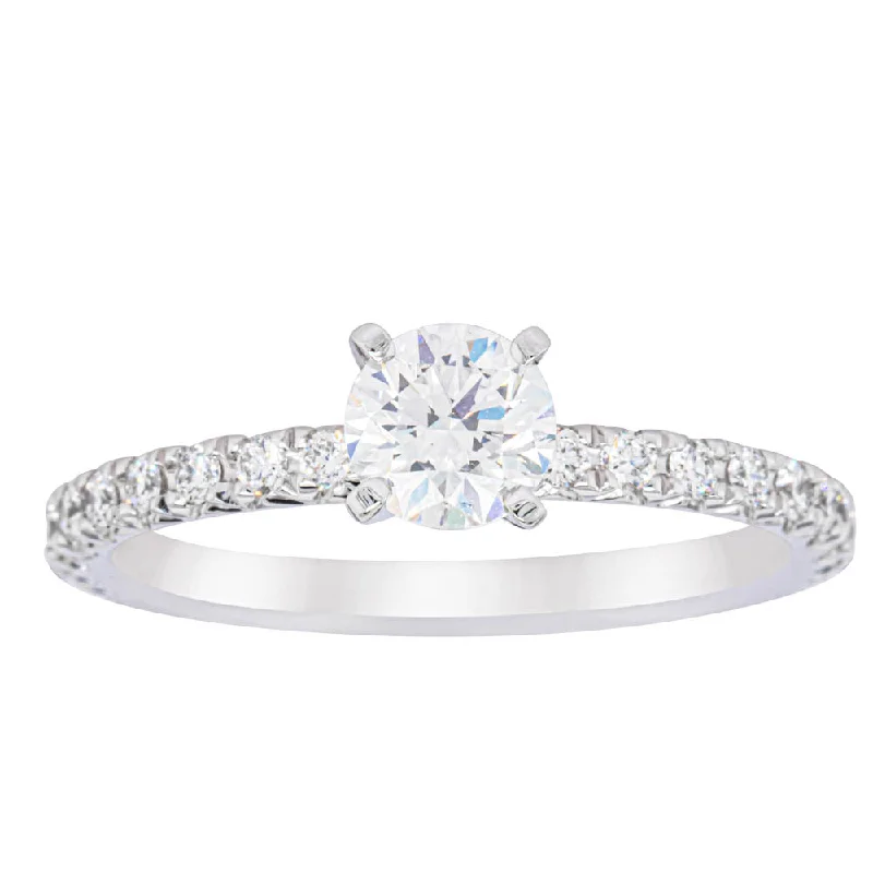Your Dream Jewelry At Dream Prices 18ct White Gold .50ct Diamond Comet Ring