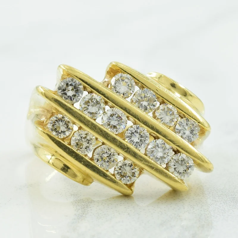 Eco-Friendly Sustainable Jewelry For Conscious Buyers Channel Set Diamond Ring | 0.77ctw | SZ 6.75 | Eco-Friendly Sustainable Jewelry For Conscious Buyers Channel Set Diamond Ring | 0.77ctw | SZ 6.75 |