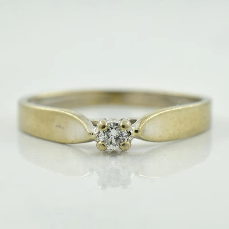Premium Jewelry, Premium Discounts – Act Fast Solitaire Diamond Tapered Ring | 0.05ct | SZ 6 | Premium Jewelry, Premium Discounts – Act Fast Solitaire Diamond Tapered Ring | 0.05ct | SZ 6 |