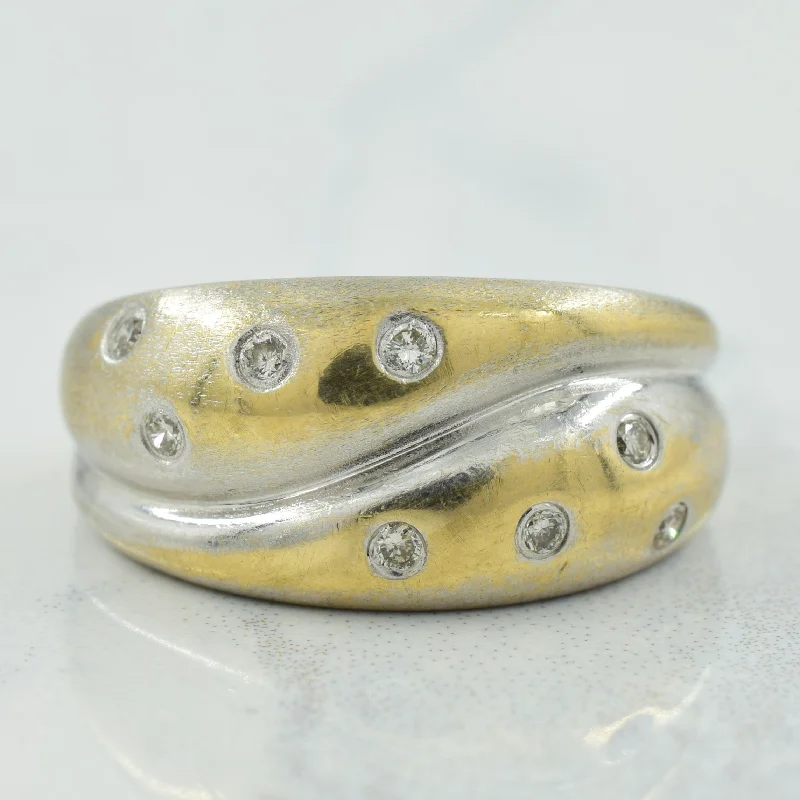High-Quality Gemstone Jewelry For Special Occasions Flush Set Diamond Ring | 0.10ctw | SZ 6.75 | High-Quality Gemstone Jewelry For Special Occasions Flush Set Diamond Ring | 0.10ctw | SZ 6.75 |