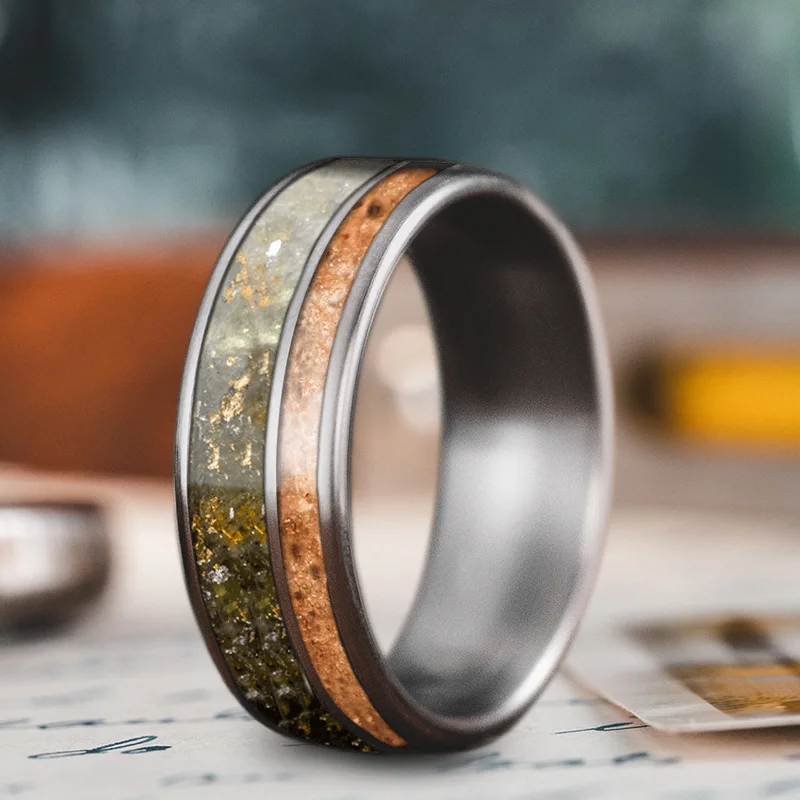 Shop Signature Jewelry Styles At Exclusive Prices Custom Design - 2-Inlay Offset Ring _VFidHdrgKjzOPb0uHwzuGF3