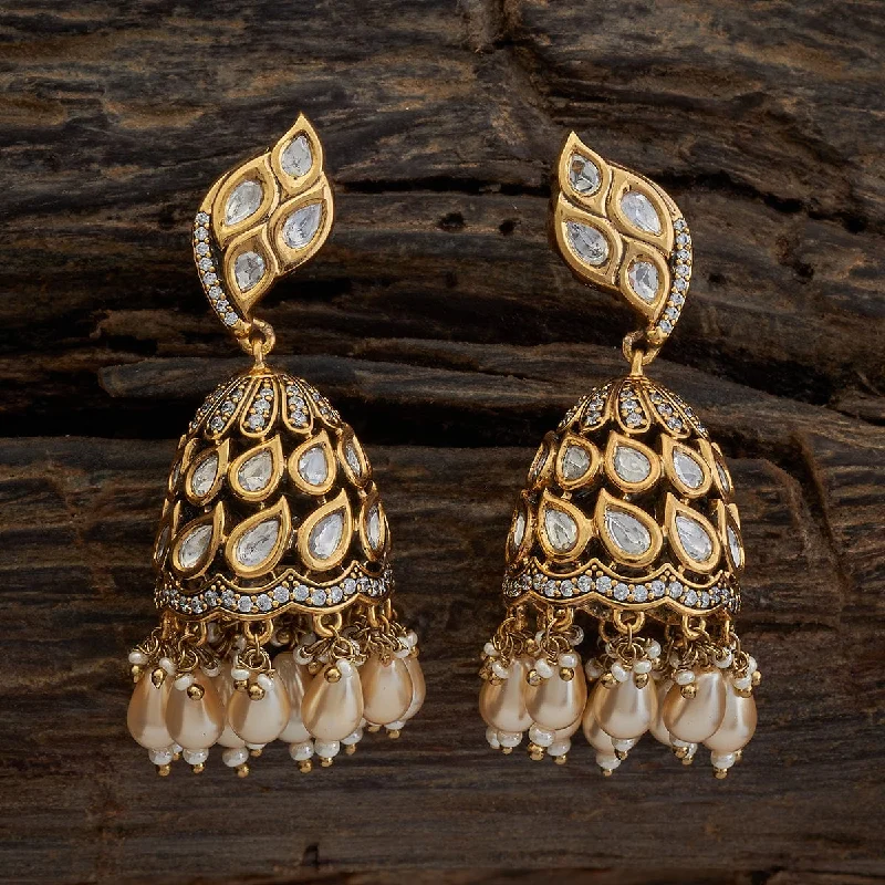 Seasonal Jewelry Deals – Elevate Your Style Kundan Earring 173004