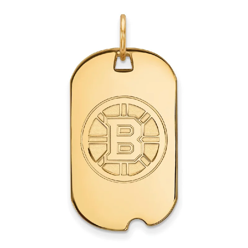 Flash Sale On Stunning Jewelry – Don't Miss Out 10k Yellow Gold NHL Boston Bruins Dog Tag Pendant Flash Sale On Stunning Jewelry – Don't Miss Out 10k Yellow Gold NHL Boston Bruins Dog Tag Pendant