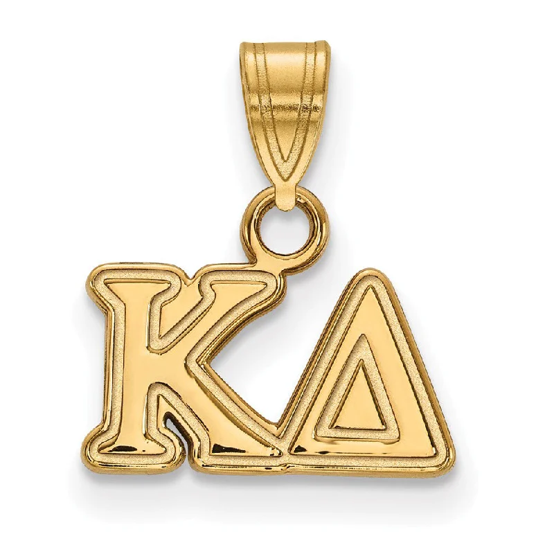 Elegant Jewelry, Exclusive Prices – Shop Now 14K Plated Silver Kappa Delta Small Greek Letters Pendant Elegant Jewelry, Exclusive Prices – Shop Now 14K Plated Silver Kappa Delta Small Greek Letters Pendant