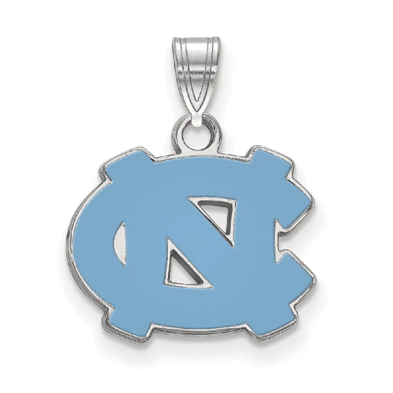 High-Quality Gemstone Jewelry For Special Occasions Sterling Silver North Carolina Small Enamel Pendant