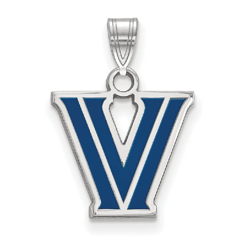 Trending Jewelry Styles Now At Limited-Time Discounts Sterling Silver Villanova U. Small Enamel Logo Pendant Trending Jewelry Styles Now At Limited-Time Discounts Sterling Silver Villanova U. Small Enamel Logo Pendant