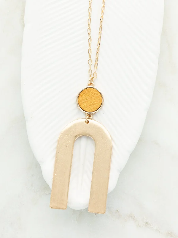 Glamorous Jewelry, Glamorous Deals – Shop Now All Eyes On Me Necklace - Light Brown