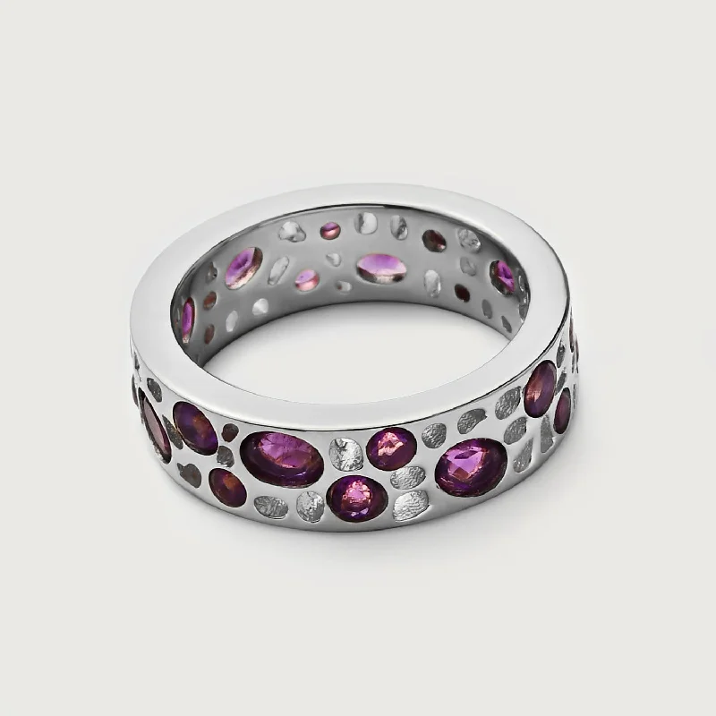 Holiday Jewelry Sale – Perfect Gifts At The Best Prices Amethyst Lattice Band Ring + Amethyst Lattice Hoop Earrings Holiday Jewelry Sale – Perfect Gifts At The Best Prices Amethyst Lattice Band Ring + Amethyst Lattice Hoop Earrings
