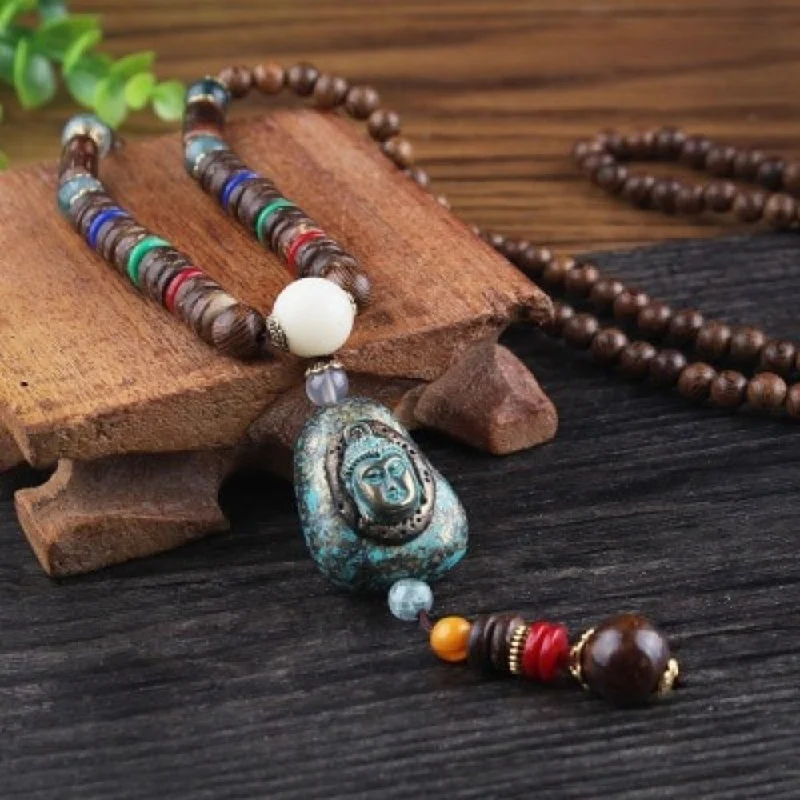 Final Call For Exquisite Jewelry At Reduced Rates Ancient Buddha Mala Beads Necklace Final Call For Exquisite Jewelry At Reduced Rates Ancient Buddha Mala Beads Necklace