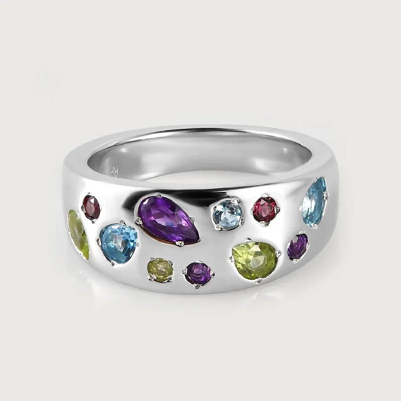 Affordable Luxury Jewelry For Every Occasion Candy Huggie Hoop Earrings + Candy Wide Band Ring + Candy Eternity Necklace Affordable Luxury Jewelry For Every Occasion Candy Huggie Hoop Earrings + Candy Wide Band Ring + Candy Eternity Necklace