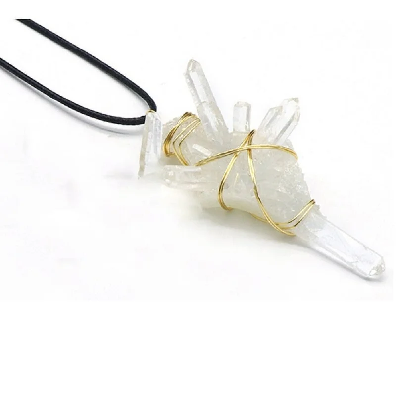 Exclusive Jewelry Sale – Grab Timeless Pieces Now Pillar Clear Quartz Necklace